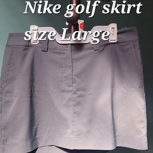 Nike Gray Golf Skirt